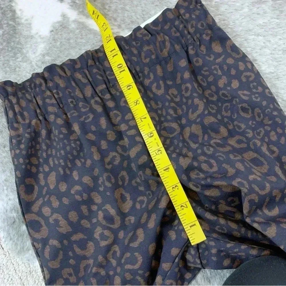 NWT Ann Taylor Animal Print Paperbag Pants